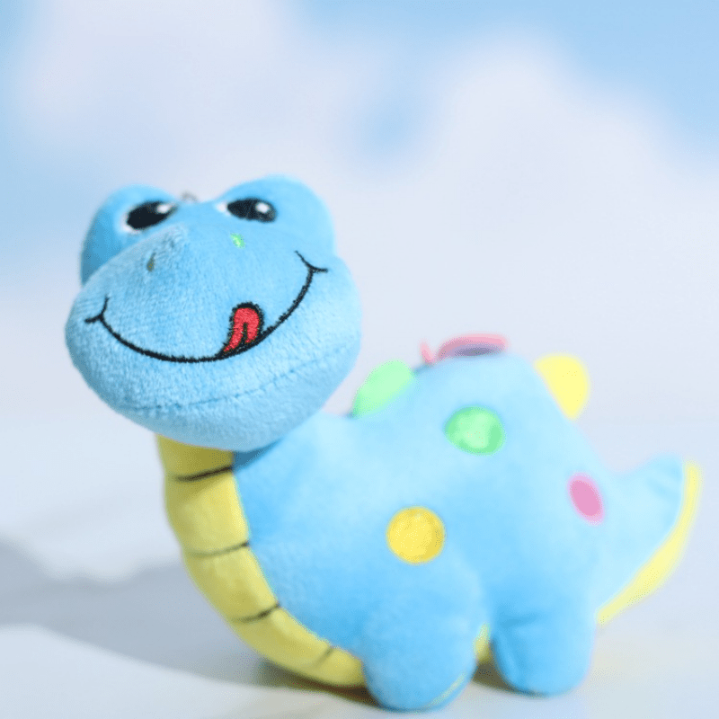 Cartoon Dinosaur Pendant Plush Toy Doll Bag Ornament Keychain