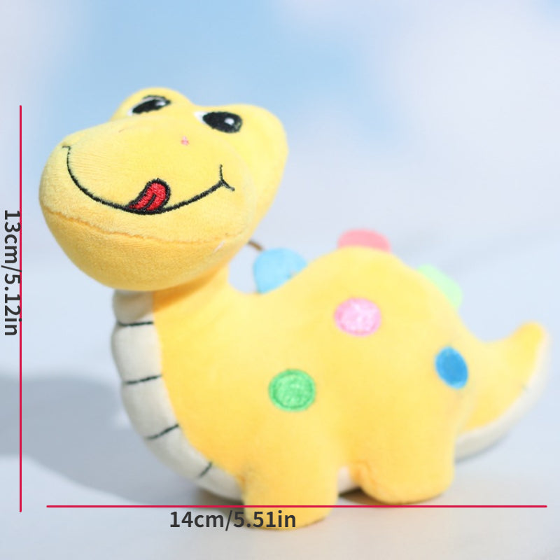 Cartoon Dinosaur Pendant Plush Toy Doll Bag Ornament Keychain