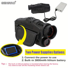 1080P HD Monocular Night Vision Device with 5X Digital Zoom
