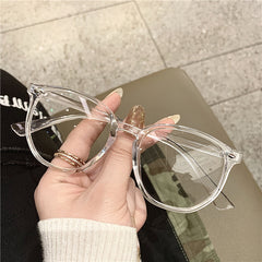 Light Blocking Glasses Classic Square Clear Lens Anti Eyestrain