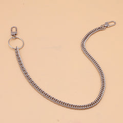 Metal Keychain Hipster Pant Chain Jean Key Wallet Belt Ring Clip M