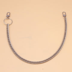Metal Keychain Hipster Pant Chain Jean Key Wallet Belt Ring Clip M