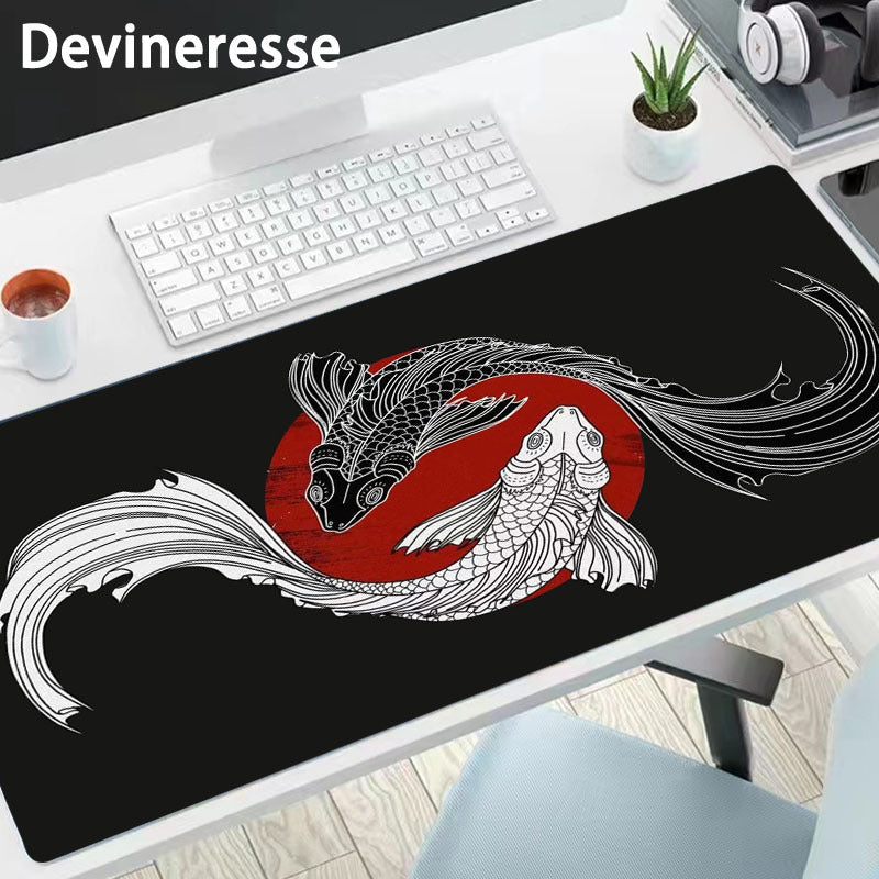 Tai Chi Fish Large Gaming Mouse Pad - Upgrade Your Gaming Experience