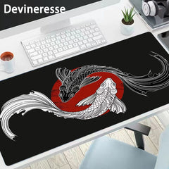 Tai Chi Fish Large Gaming Mouse Pad - Upgrade Your Gaming Experience