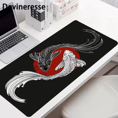 Tai Chi Fish Large Gaming Mouse Pad - Upgrade Your Gaming Experience