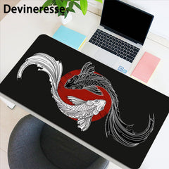 Tai Chi Fish Large Gaming Mouse Pad - Upgrade Your Gaming Experience