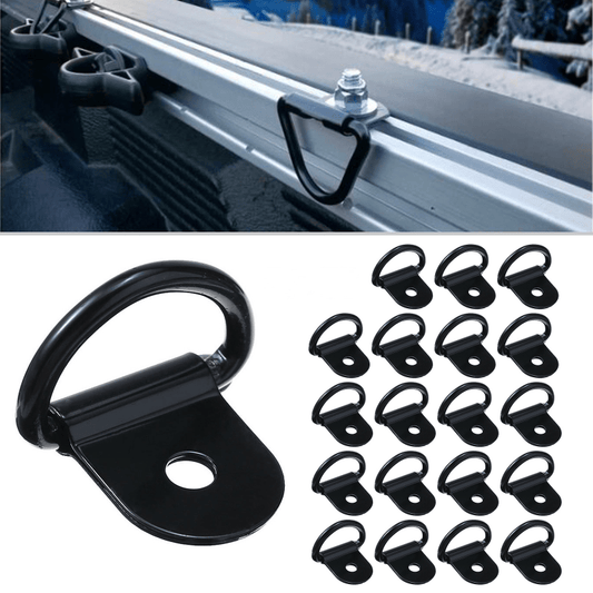 Stainless Steel D Shape Tie Down Anchor Ring for Trucks Trailers RV Boats