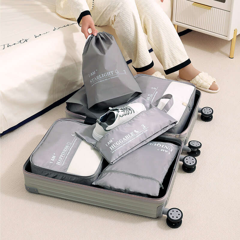 7 Pcs Travel Luggage Bag Sets Dustproof Organizers for Clothes