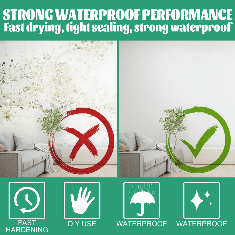 Wall Repair Paste Cracks Nail Eye Repair Putty Waterproof Mildew Proof