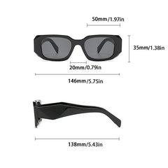 Y2K Square Sunglasses Candy UV400 Sun Shades for Beach