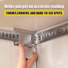 Stainless Steel Measuring Tape Clip for Accurate Measurements
