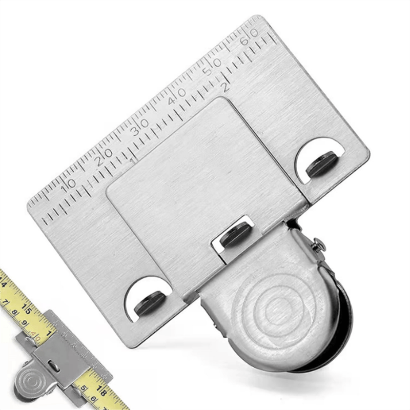 Stainless Steel Measuring Tape Clip for Accurate Measurements
