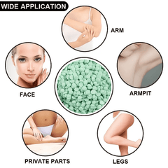 100g Unisex Wax Beans Hot Film Wax Pellet Remover for Bikini Face Legs Arms