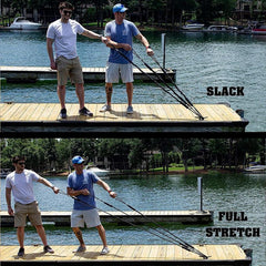 2pcs 121 Boat Bungee Dock Lines Protect Watercraft No Damage