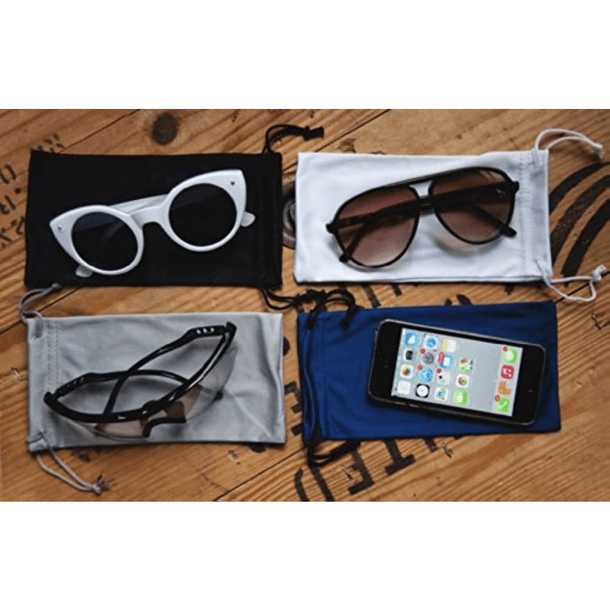 4pcs Glasses Bag Sunglasses Bag Casual Storage Eyeglasses Bag For Outdoor