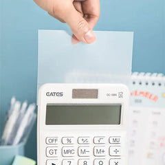 50 Sheets Transparent Sticky Notes Waterproof & Minimalist