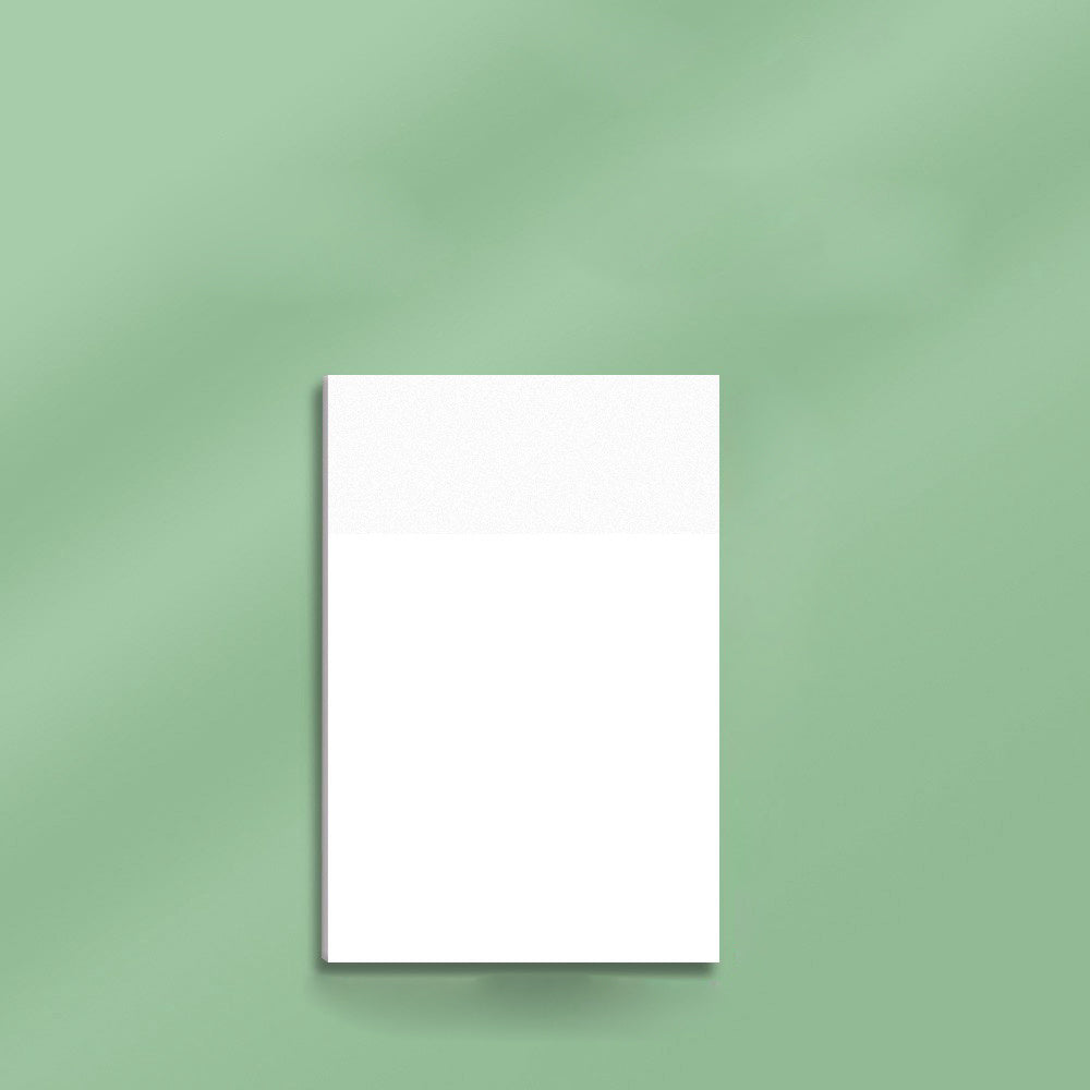 50 Sheets Transparent Sticky Notes Waterproof & Minimalist