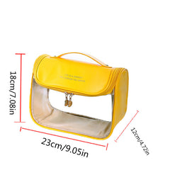 Clear Makeup Bag Waterproof Travel Storage Pouch Large Capacity