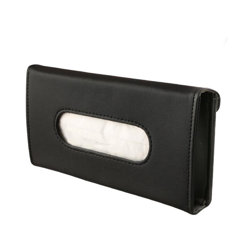 Car Tissue Box Sun Visor Draw Paper Bag