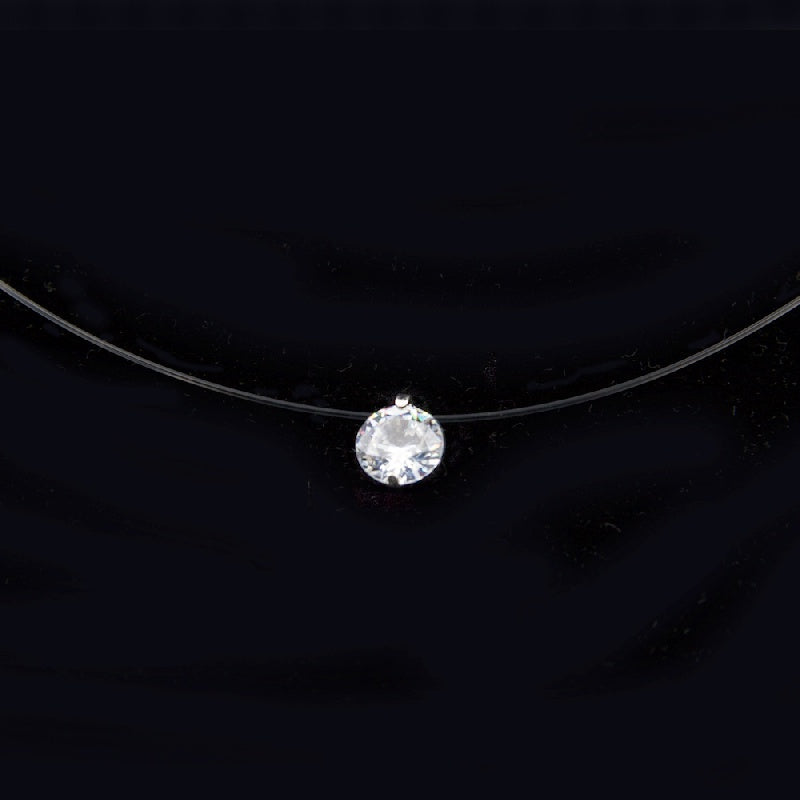 Men's Rhinestone Choker Necklace
