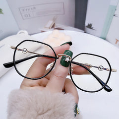 Light Blocking Glasses Clear Lens Anti Eyestrain Computer Glasses