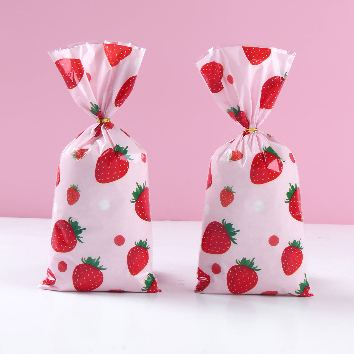 50pcs Pink Butterfly Candy Gift Bags for Girls Birthday Baby Shower Wedding