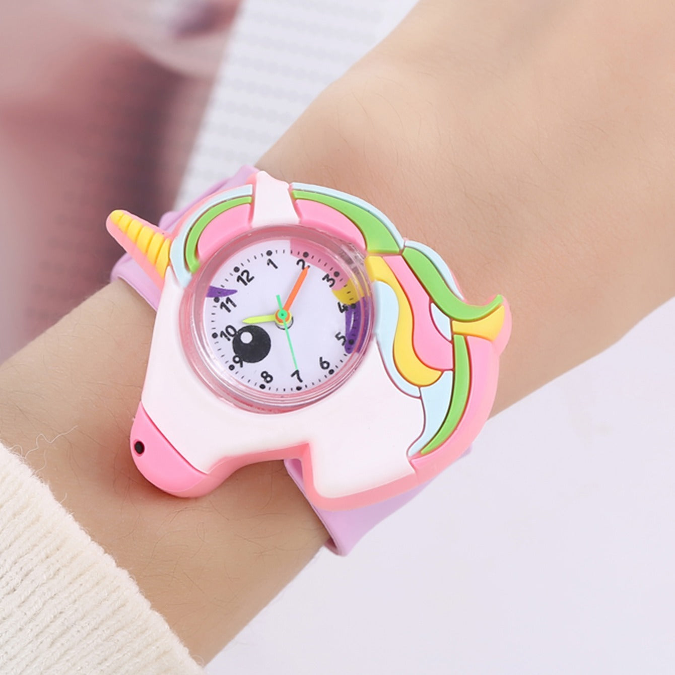 Creative Kids Cartoon Unicorn Watch Quartz Children Watch