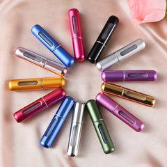 2pcs Mini Refillable Perfume Atomizer Bottles Portable Travel Makeup Container