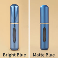 2pcs Mini Refillable Perfume Atomizer Bottles Portable Travel Makeup Container