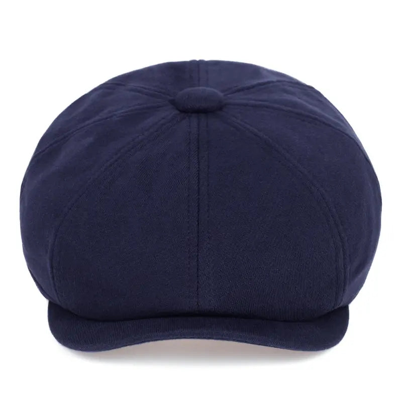 Casual Newsboy Hat Lightweight Beret Vintage Painter Cap Octagonal Hats