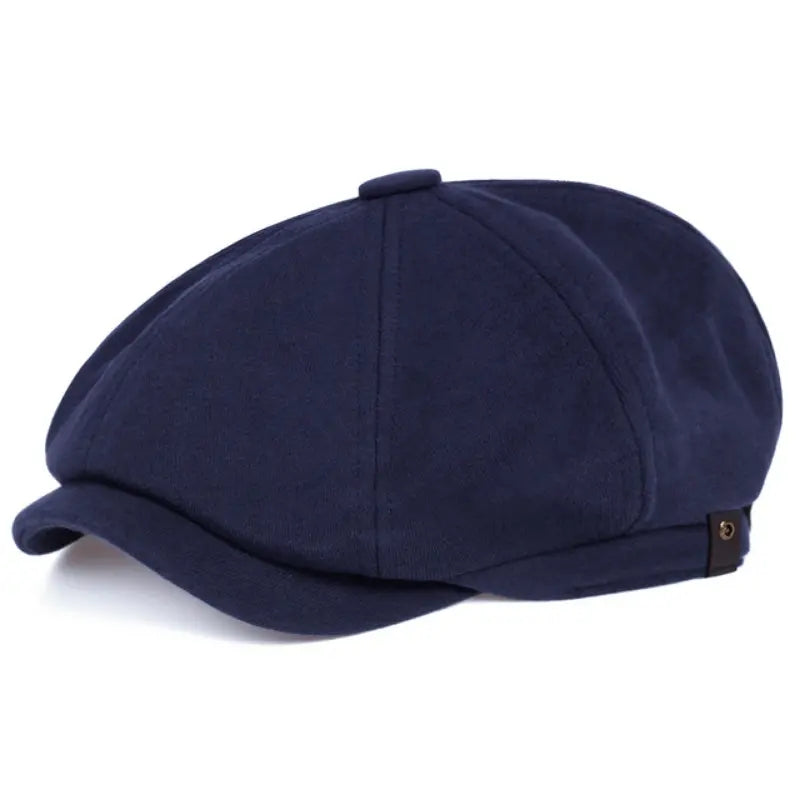 Casual Newsboy Hat Lightweight Beret Vintage Painter Cap Octagonal Hats