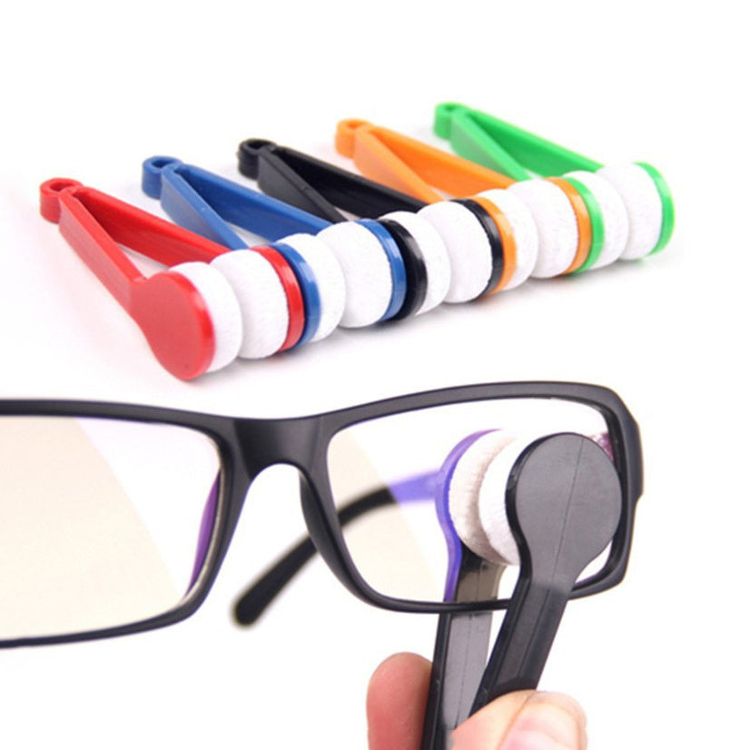 Portable Mini Sun Glasses Cleaner Brush 5pcs