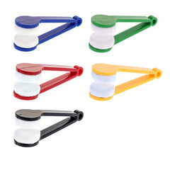 Portable Mini Sun Glasses Cleaner Brush 5pcs