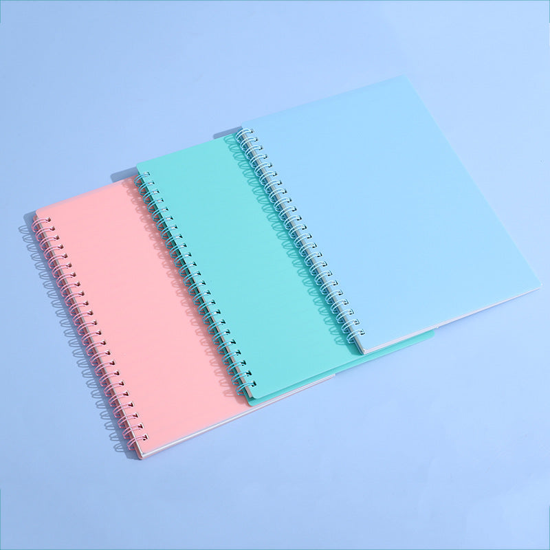 3pc Spiral Sketchbook Hardcover Notebook 60 Sheets for School Office Diary