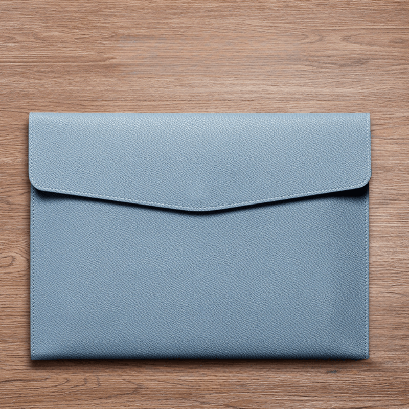 Business Waterproof Leather File Bag A4 Paper File Bag