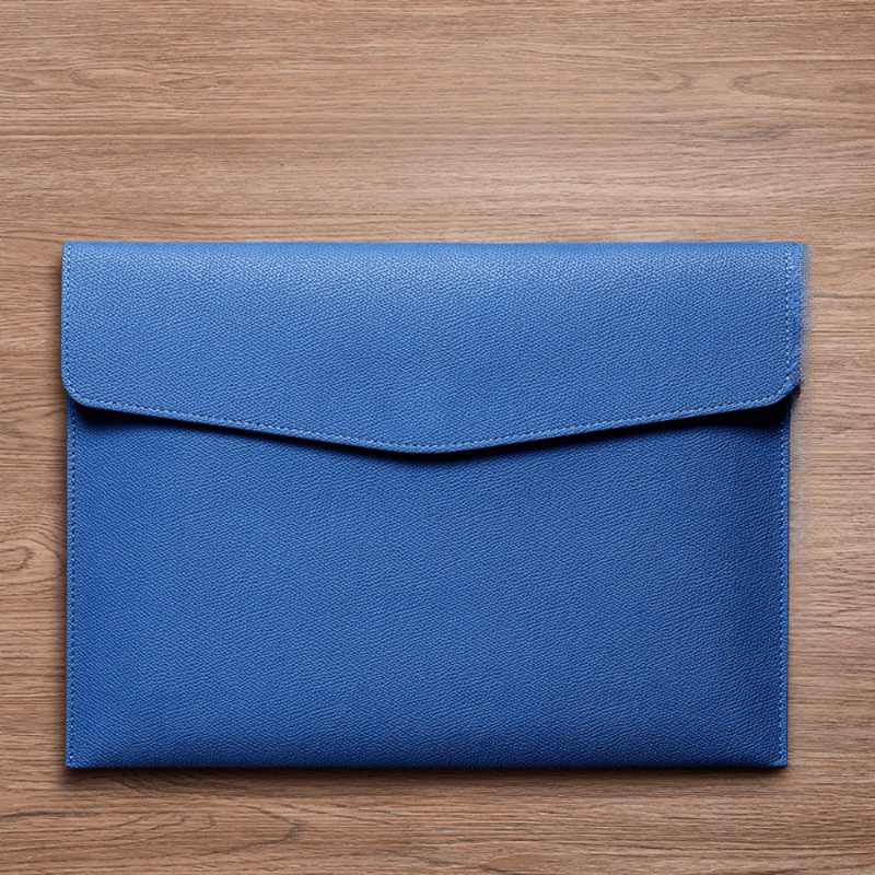 Business Waterproof Leather File Bag A4 Paper File Bag