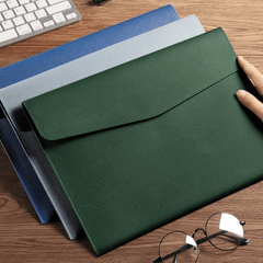 Business Waterproof Leather File Bag A4 Paper File Bag