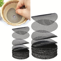 50pcs Flower Pot Hole Mesh Pad Soil Retention & Drainage Gardening Supply