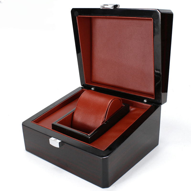 High Gloss Wooden Watch Packaging Box Gift Jewelry Box