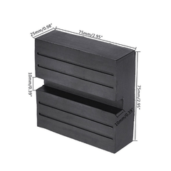 Car Lift Jack Stand Rubber Pads Repair Kit for Frame Rail Floor Jacks