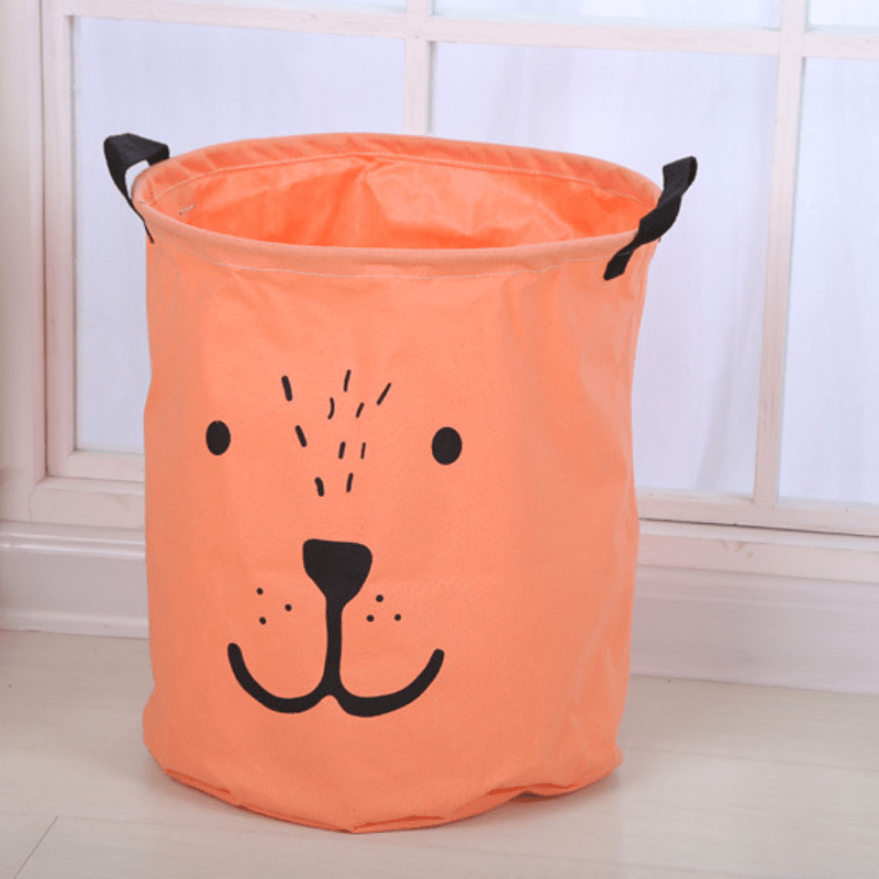 Cartoon Dirty Clothes Basket Large Capacity Laundry Bag