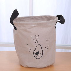 Cartoon Dirty Clothes Basket Large Capacity Laundry Bag