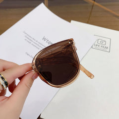 Square Foldable Sunglasses For Women Men Lightweight Jelly UV400 Sun Shades