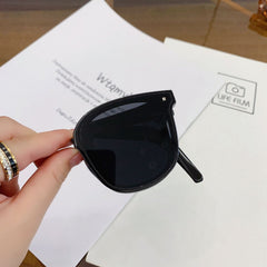 Square Foldable Sunglasses For Women Men Lightweight Jelly UV400 Sun Shades