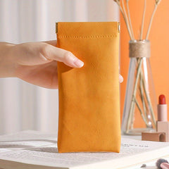 Sunglasses Storage Bag Portable Glasses Box Automatic Closing
