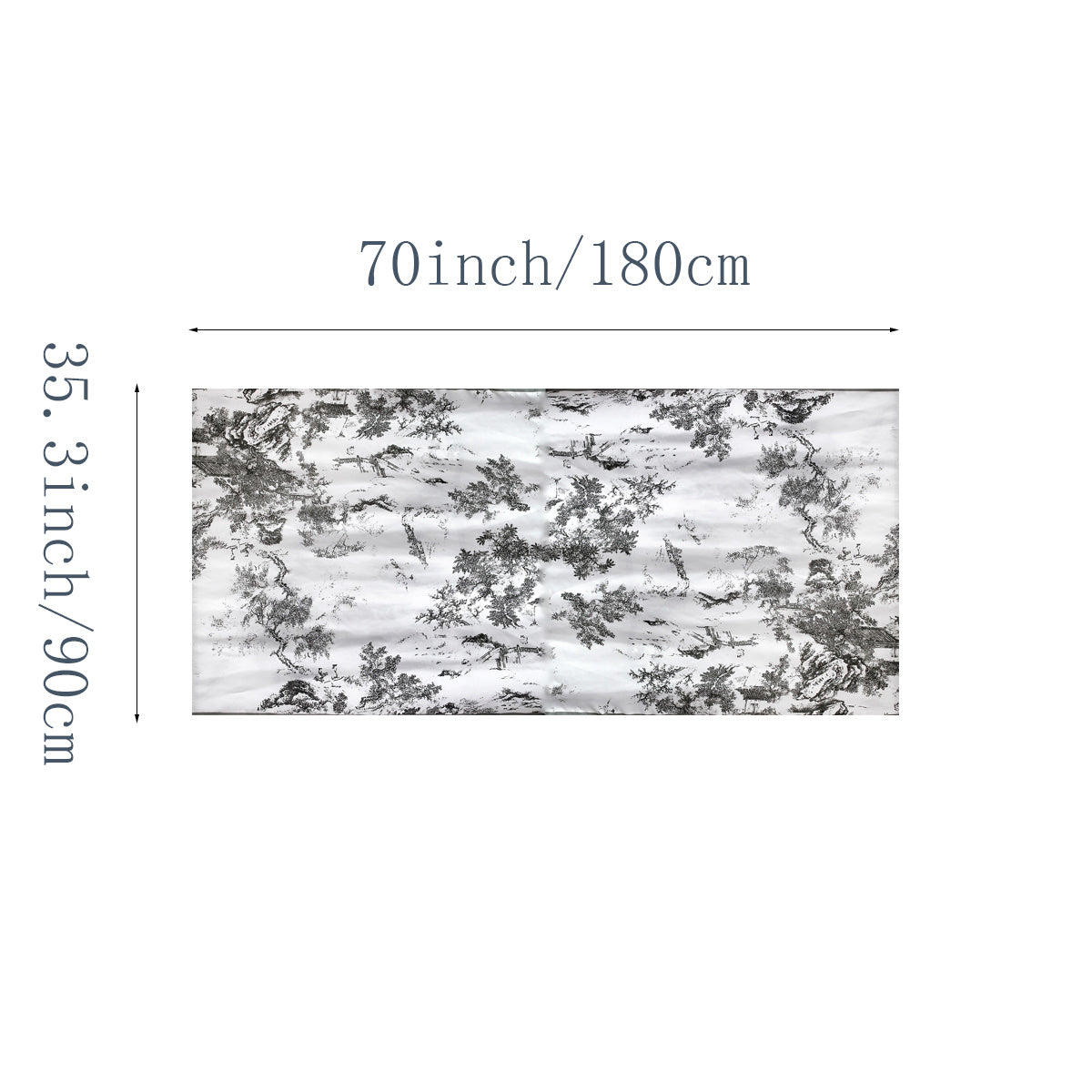 Paisley Print Scarf Classic Silk Shawl Satin Head Wraps