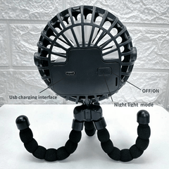 USB Rechargeable Mini Handheld Stroller Fan
