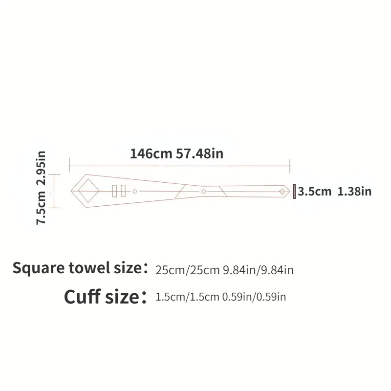 Business Men's Tie Set With Cufflinks and Scarf
