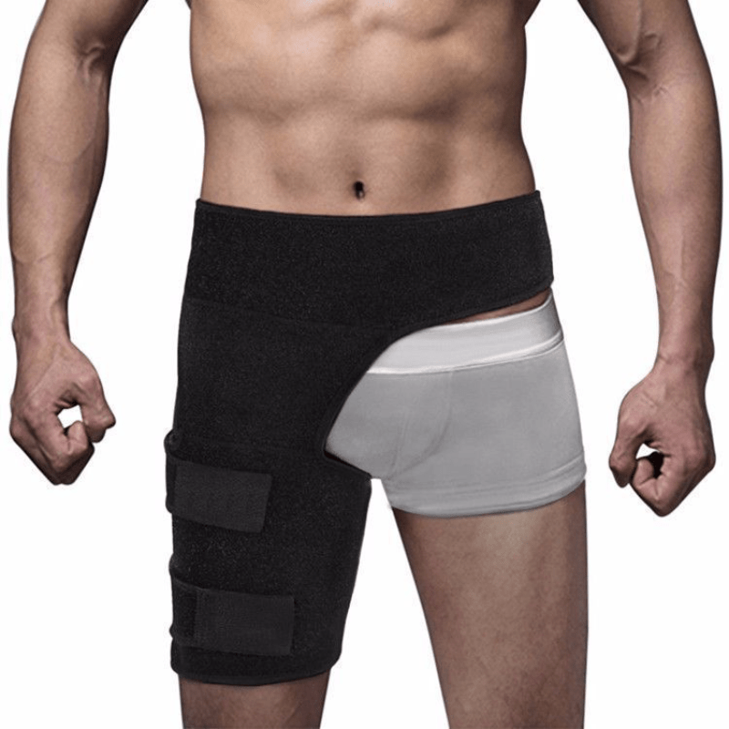 Men's Fitness Leggings Muscle & Hip Protection Weightlifting Thigh Belt