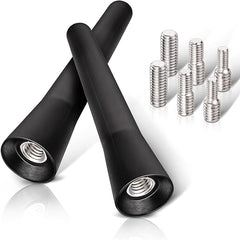 Mini Short Strong Car Antenna 6.5 cm w/ Screws